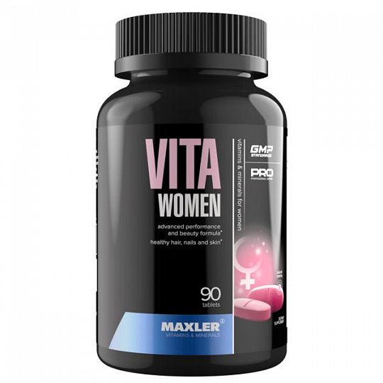 Maxler VitaWomen Витамины 90 табл.