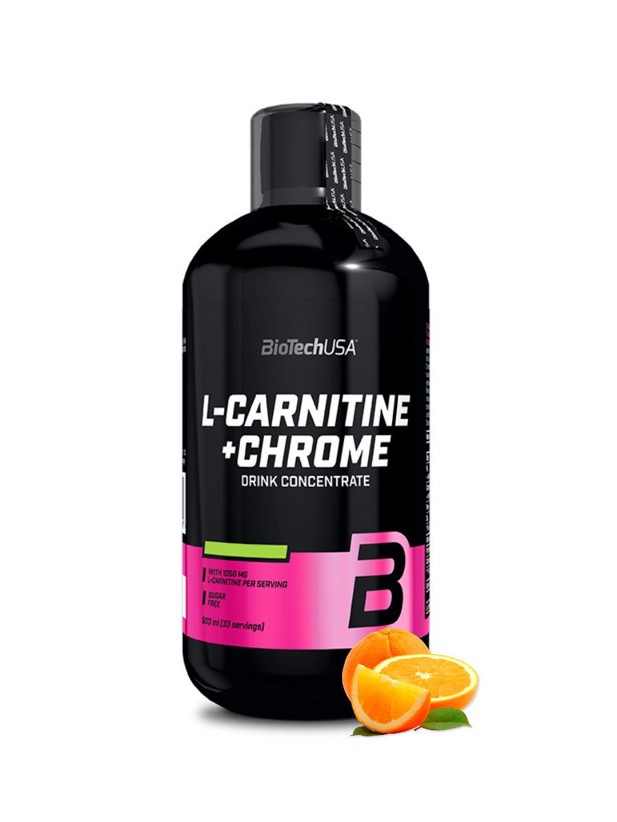 BioTech L-Carnitine + Chrome Л-карнитин 500 мл.