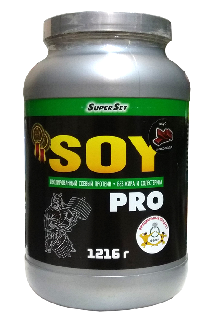 SuperSet Soy Pro Соевый протеин 1216 гр.