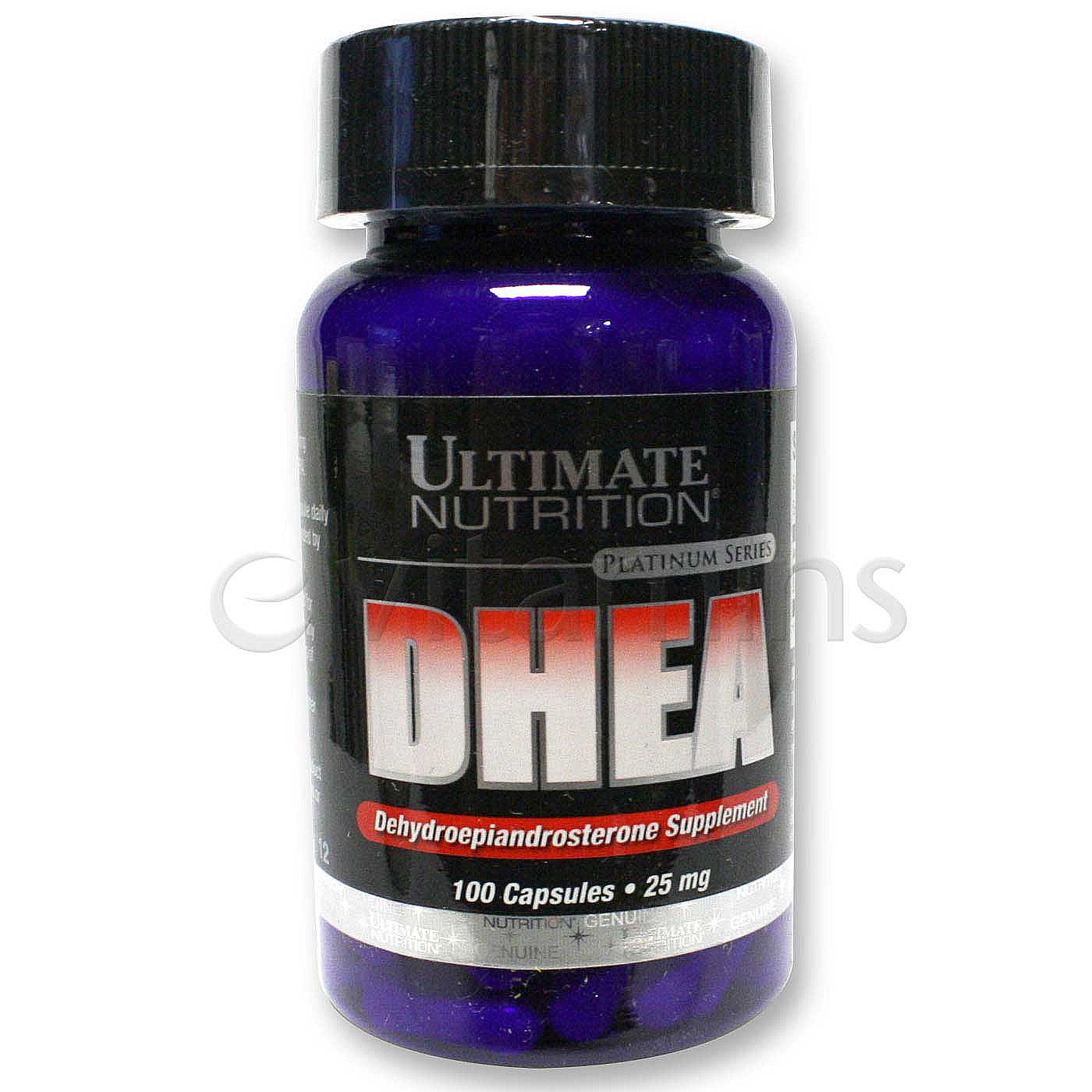 Ultimate Nutrition DHEA 25 мг. 100 капс.