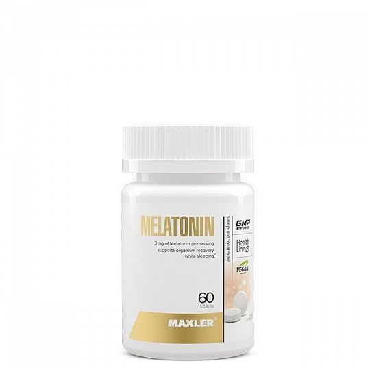 Maxler Melatonin Мелатонин 3 мг 60 табл.