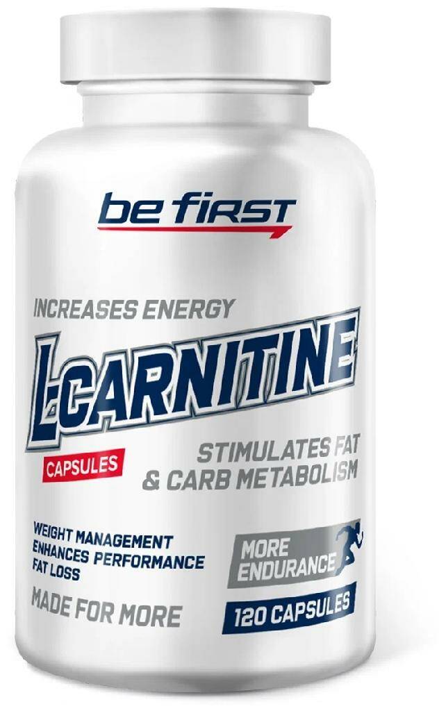 Be First L-Carnitine 700 мг Л-карнитин 120 капс.