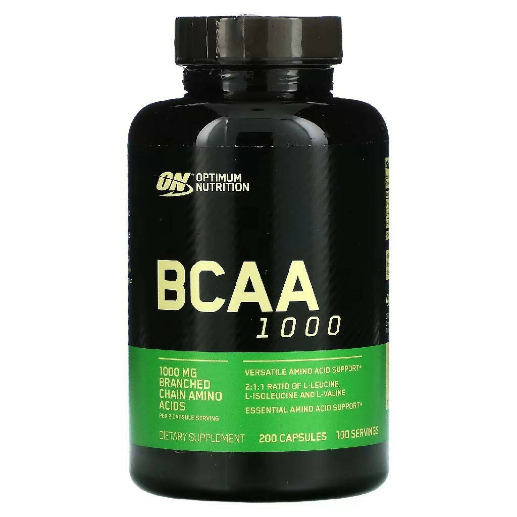 Optimum Nutrition ВСАА 1000 БЦАА 200 капс.