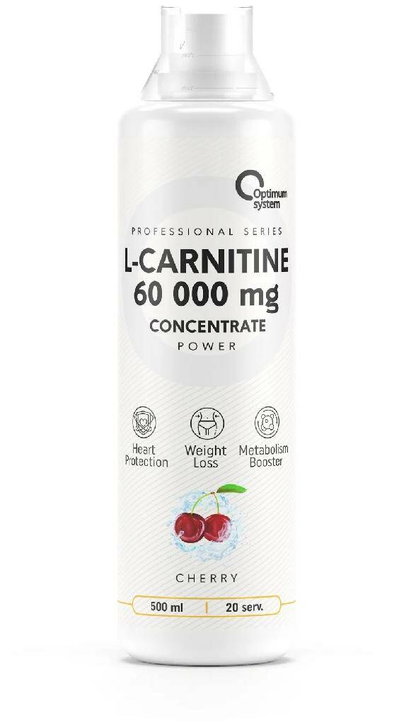 Optimum System L-carnitine 60000 Л-карнитин 500 мл.