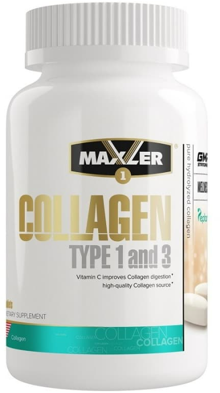 Maxler Collagen type 1 and 3 Коллаген 90 табл.