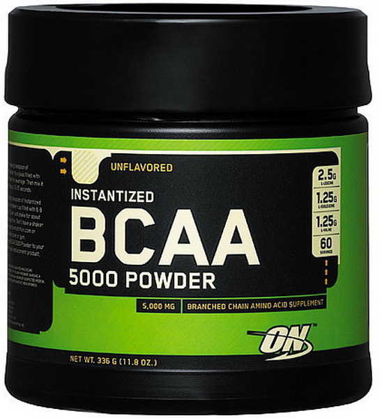 Optimum Nutrition BCAA 5000 Powder БЦАА 345 гр.