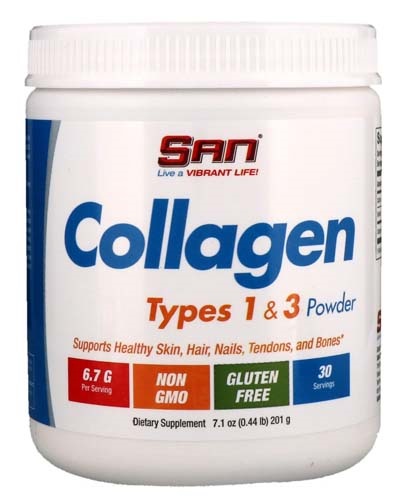 SAN Collagen Types 1&3 Powder Коллаген 201 гр