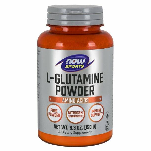 NOW L-Glutamine Powder Глютамин 150 гр.