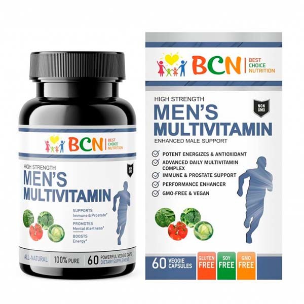 BCN Mens Multivitamin Витамины 60 капс.