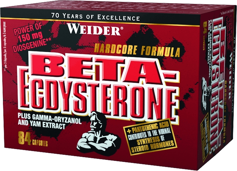 Weider Beta-Ecdysterone Экдистерон 84 капс.