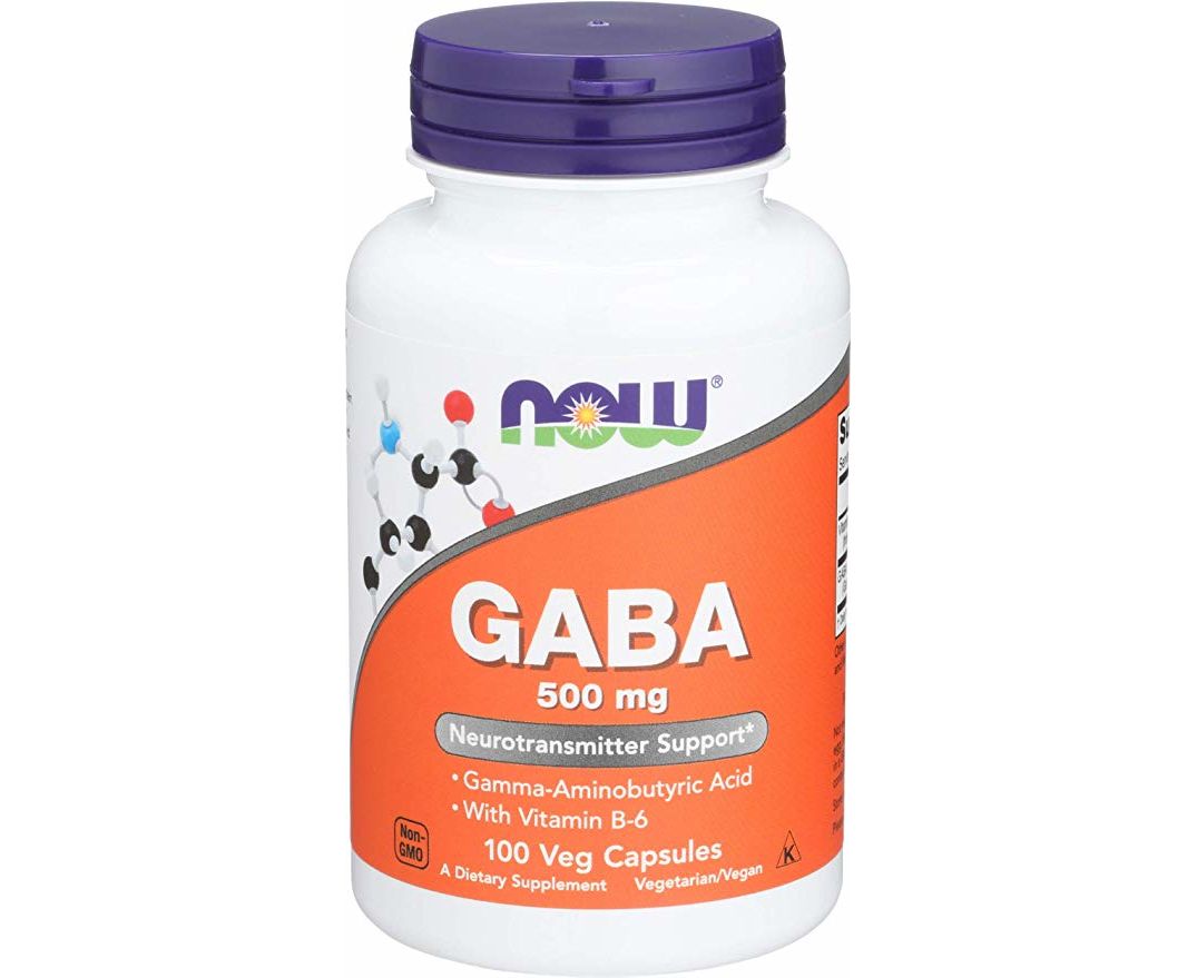 NOW GABA 500 mg ГАБА 100 капс.