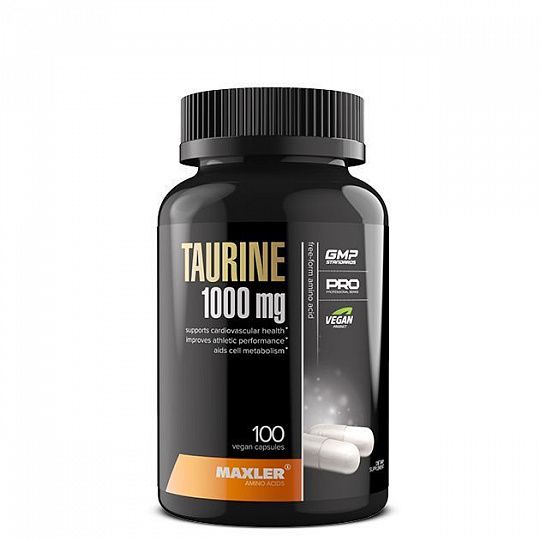 Maxler Taurine Таурин 1000 мг 100 капс.