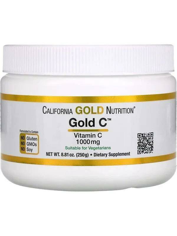 CGN Gold C Витамин С 1000 мг. 250 гр.