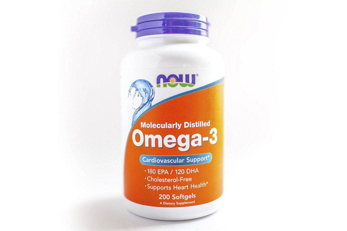 NOW Omega-3 Омега 3 1000 мг 200 капс.