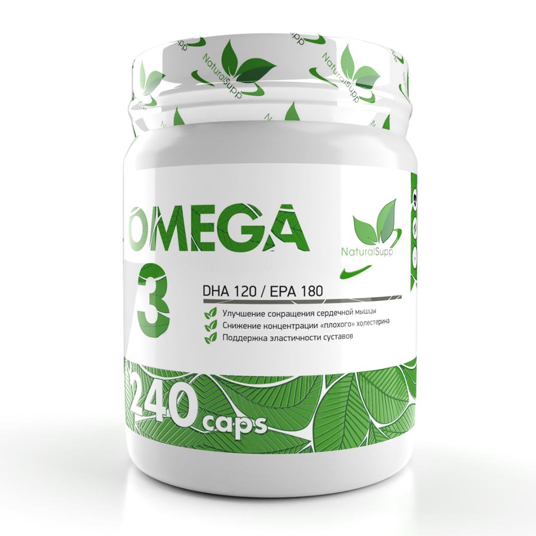 NaturalSupp Omega-3 Омега 3 240 капс.