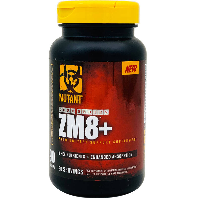 Mutant ZM8+ цинк магний В6 90 капс.