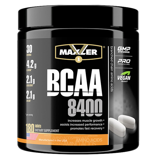 Maxler BCAA 8400 БЦАА 180 табл.