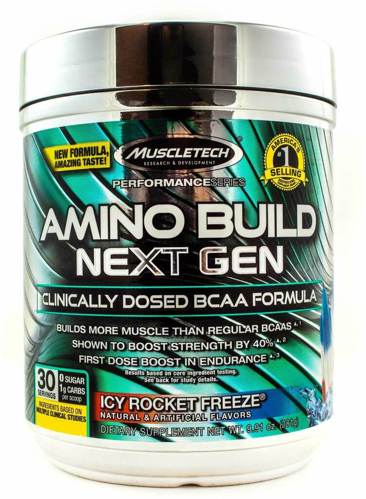 MuscleTech Amino Build Next Gen Аминокислоты 282 гр.