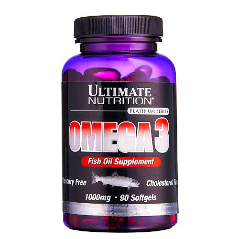 Ultimate Nutrition Omega 3 Омега 3 1000 мг 90 капс.