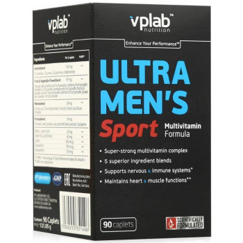 VPLab Ultra Mens Sport Витамины 90 табл.