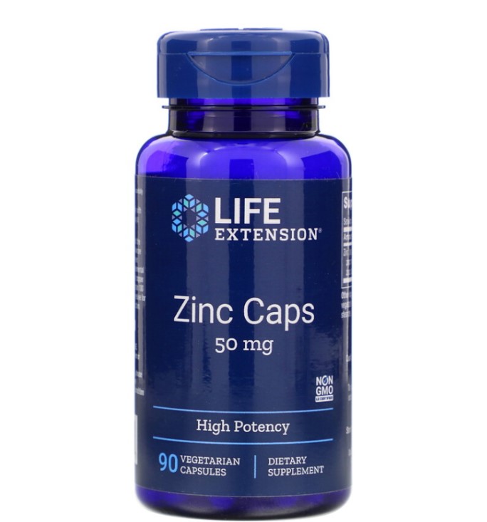 Life Extension Zinc Caps Цинк 90 капс.