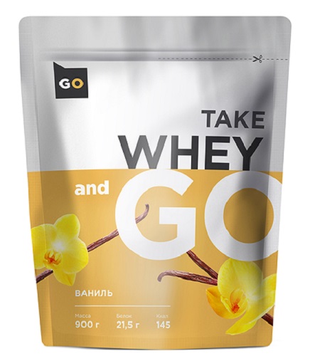Take and GO Whey Протеин 900 гр.