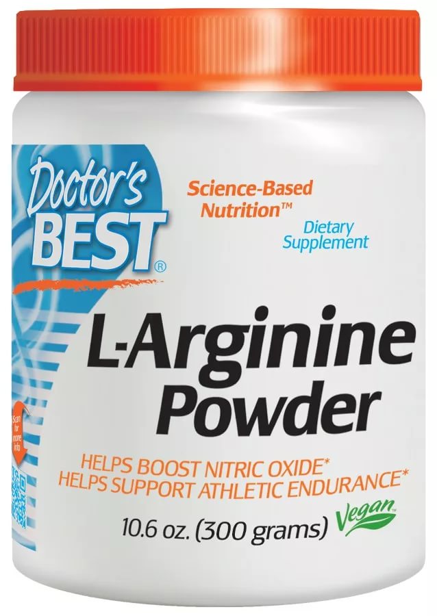 Doctor's Best L-Arginine Powder Аргинин 300 гр.
