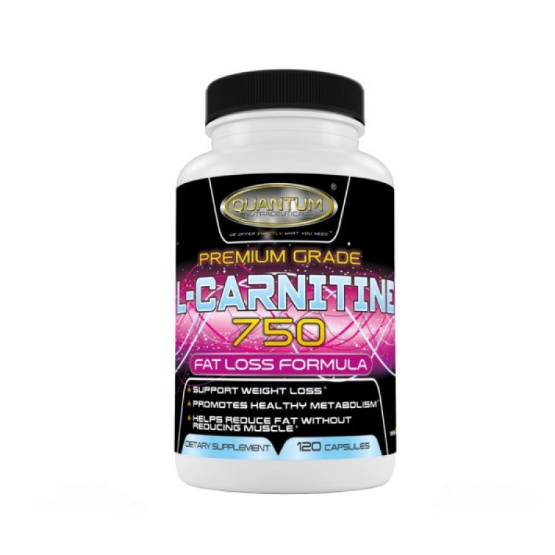 Quantum L-Carnitine Л-карнитин 750 мг 120 капс.