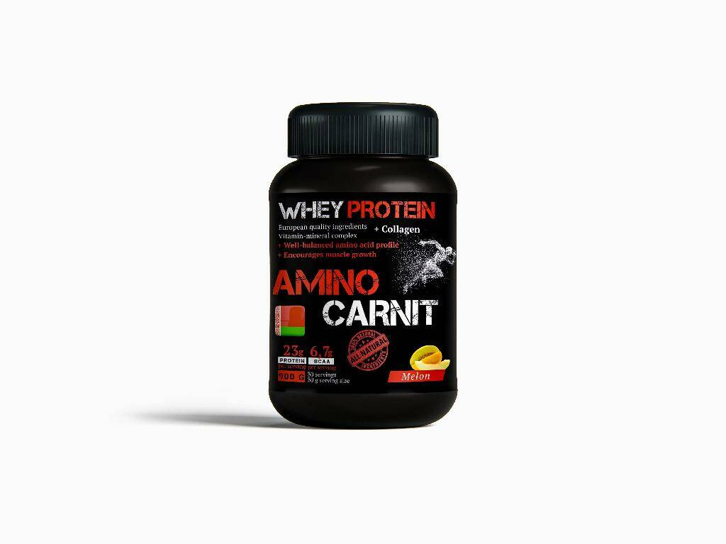 Aminocarnit Whey Protein Сывороточный протеин 900 гр.