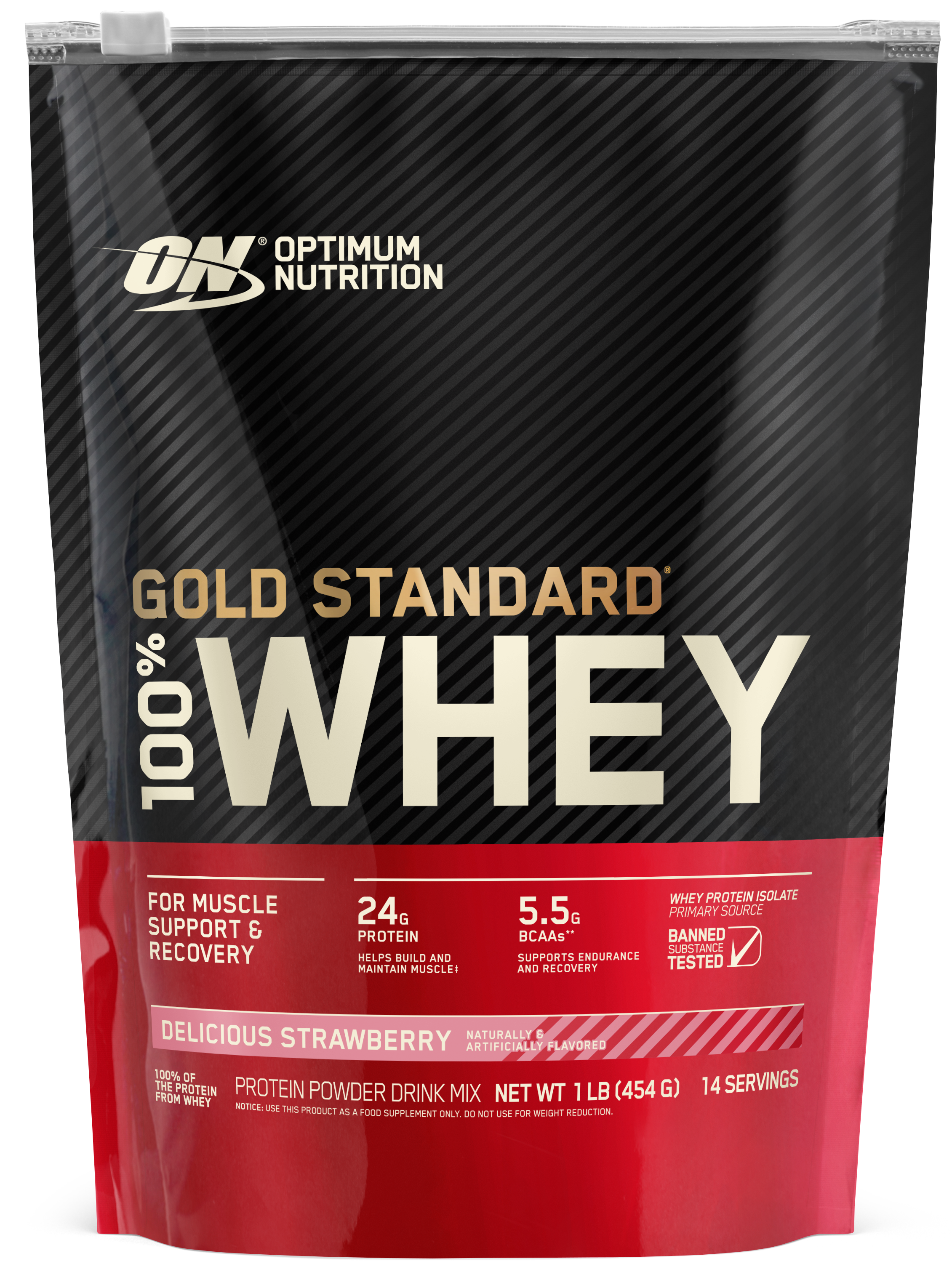 Optimum Nutrition 100% Whey Gold Standard Протеин 454 гр.