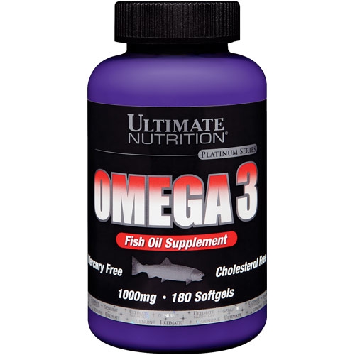 Ultimate Nutrition Omega 3 Омега 3 1000 мг 180 капс.