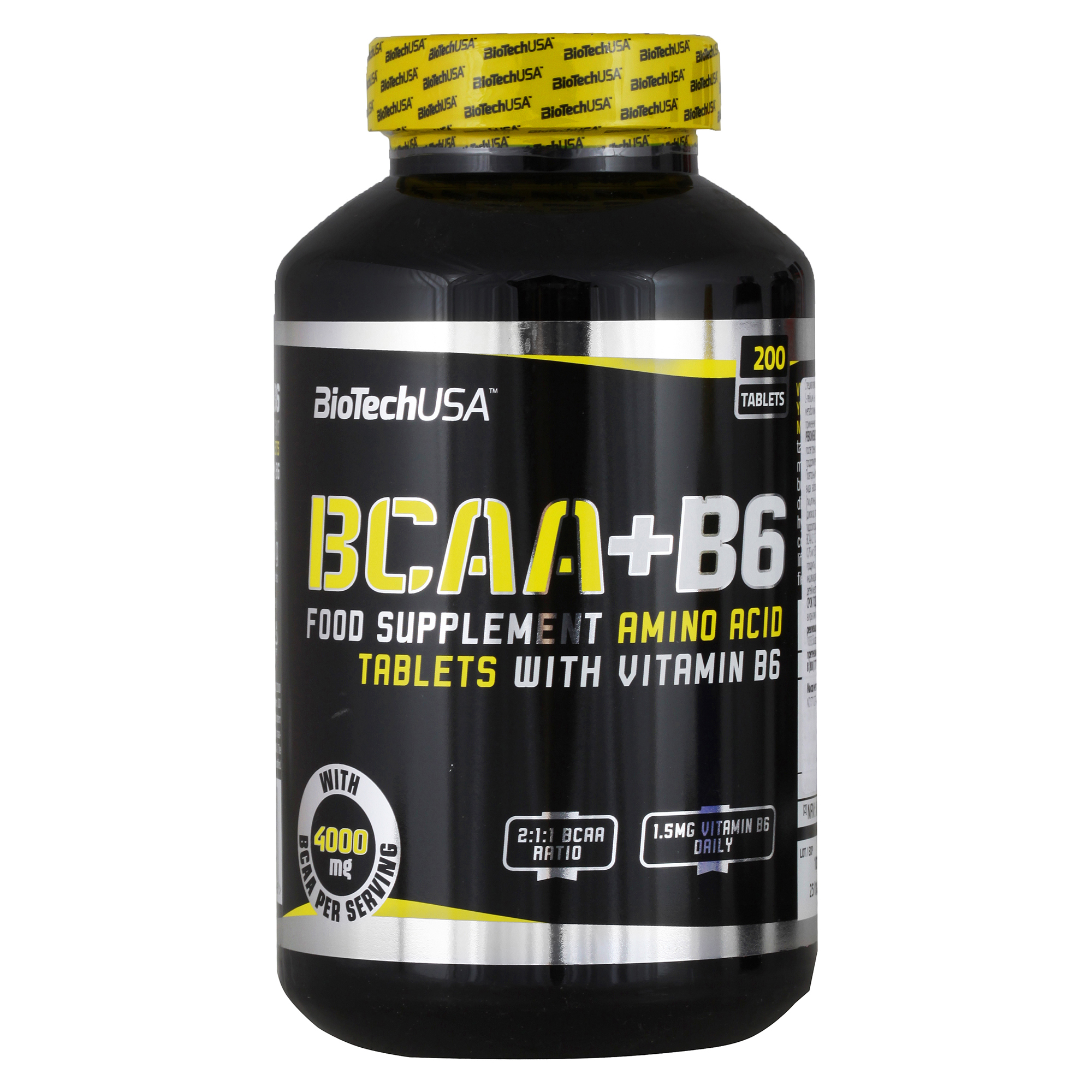 BioTech BCAA+B6 БЦАА 200 табл.