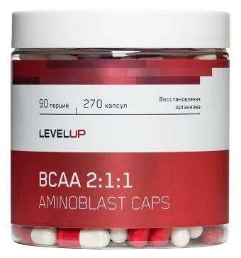 LevelUp BCAA Caps БЦАА 270 капс.