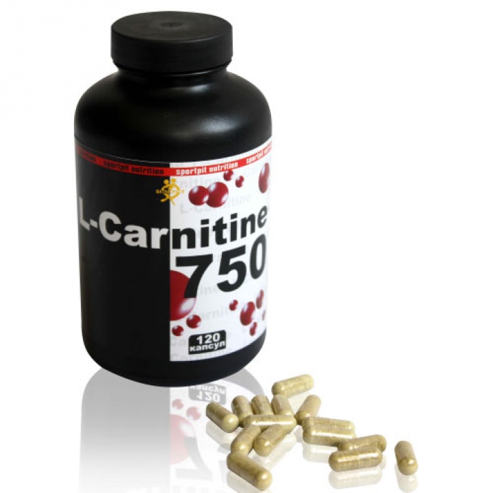 SportPit L-Carnitine 750 Л-карнитин 750 мг 120 капс.