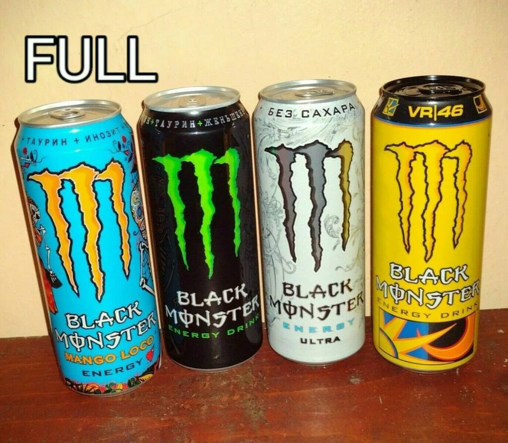 Black Monster Напиток Энергетический 449 мл.