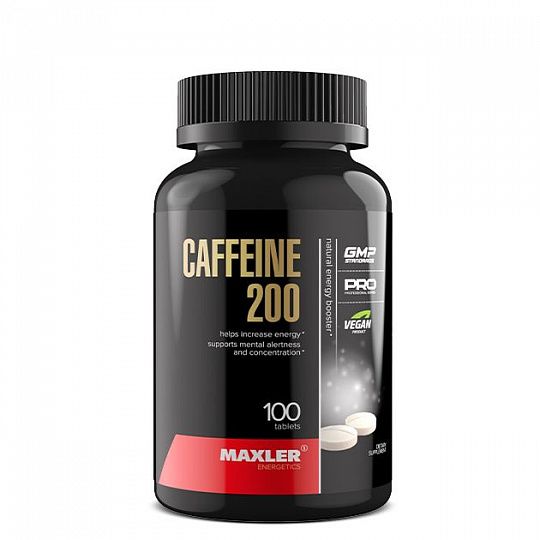 Maxler Caffeine 200 Кофеин 100 табл.