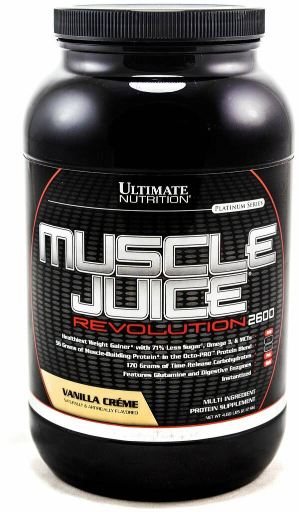 Ultimate Nutrition Muscle Juice Revolution Гейнер 2120 гр.