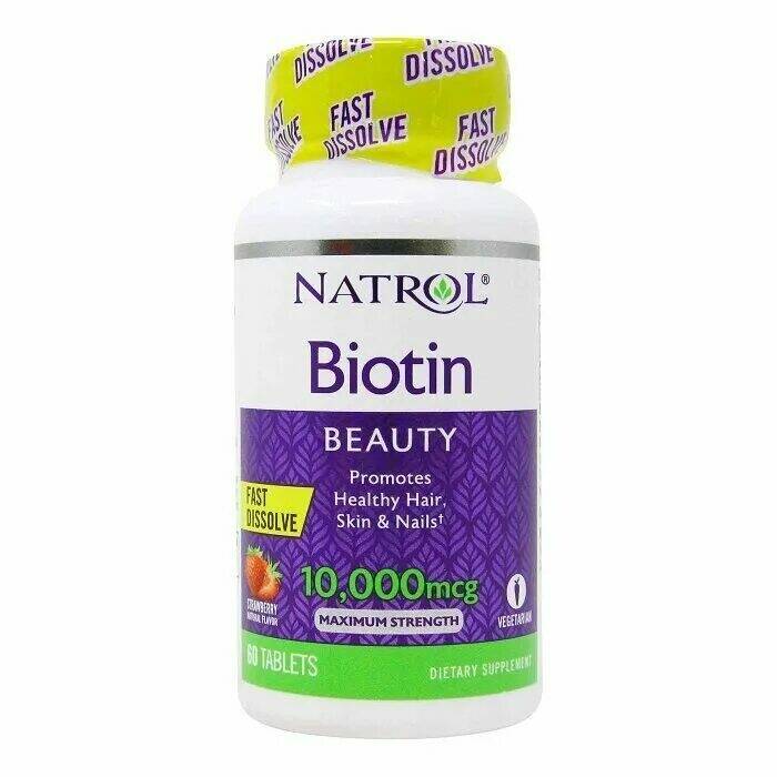 Natrol Biotin Биотин 10000 мкг 60 табл.