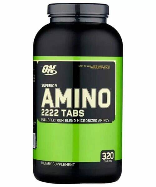 Optimum Nutrition Superior Amino 2222 Аминокислоты 320 табл.