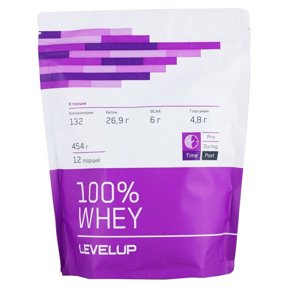 LevelUp 100% Whey Протеин 454 гр.