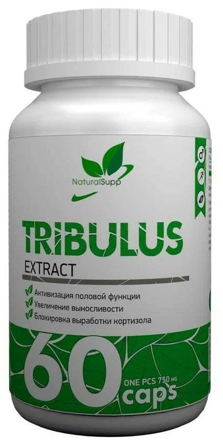 NaturalSupp Tribulus Трибулус 750 мг 60 капс.