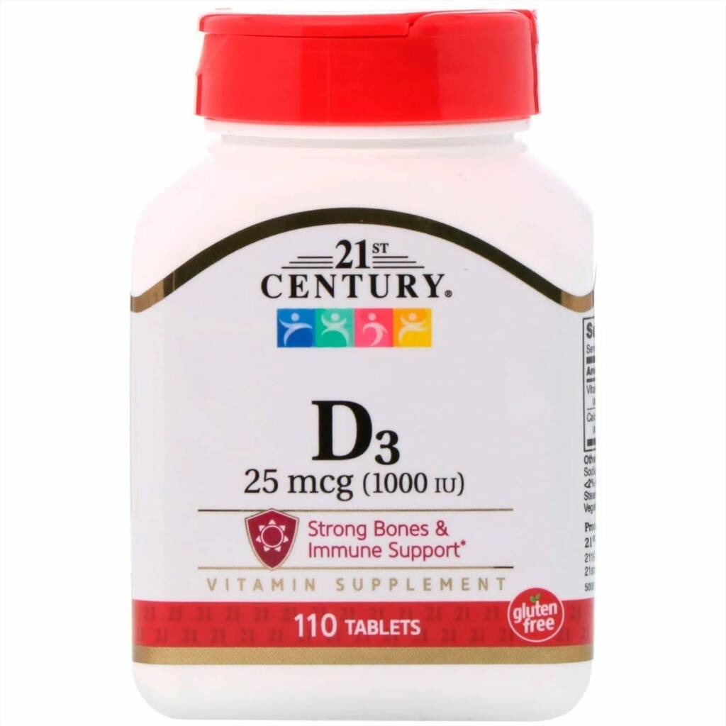 21st Century Vitamin D3 1000 Витамин Д-3 110 табл.