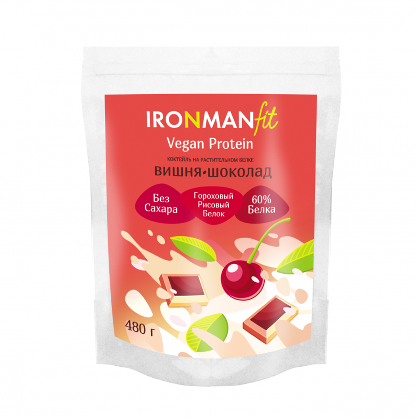 IRONMAN Vegan Protein Протеин 480 гр.