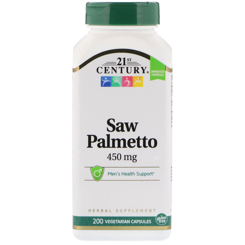 21st Century Saw Palmetto 450 mg. Со Пальметто 200 капс.