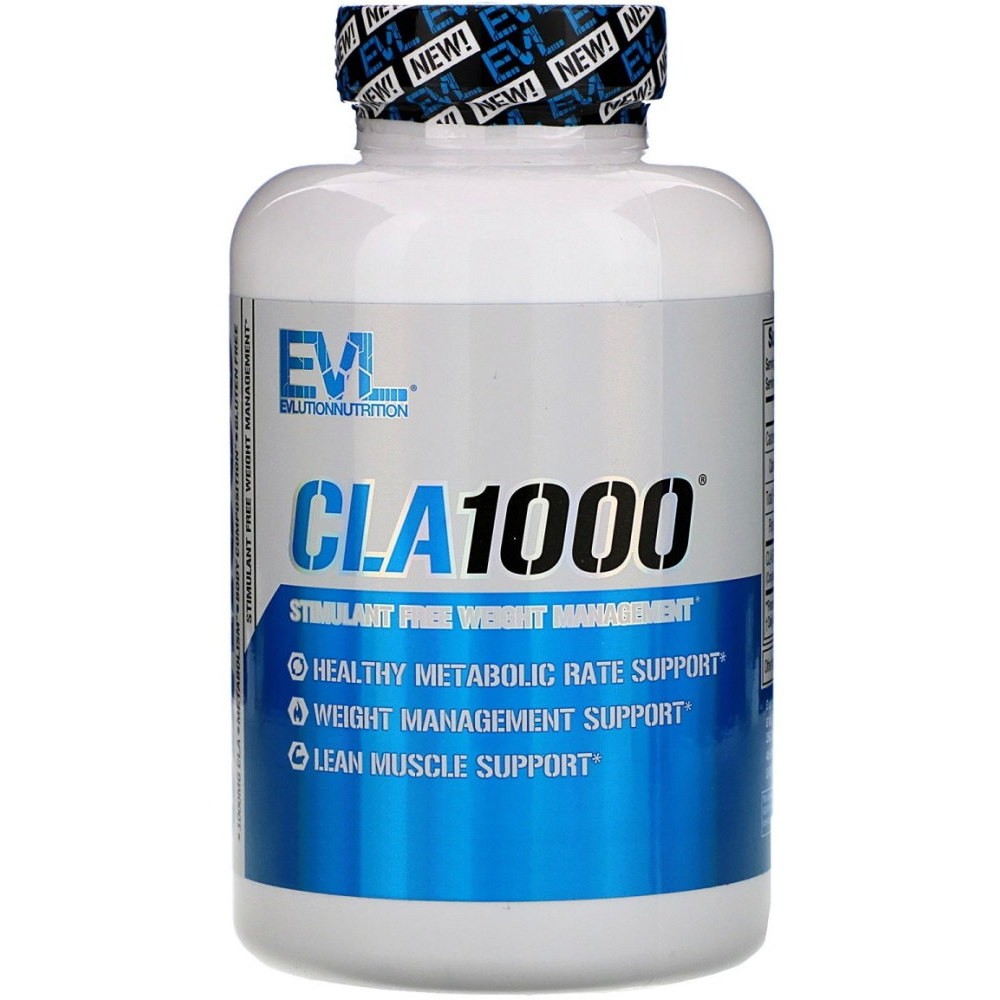 EVLution Nutrition CLA 1000 Линолевая к-та 1000 мг 90 капс.