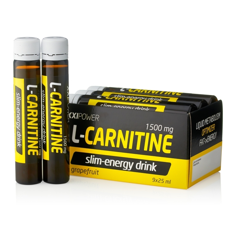XXI Power L-Carnitine Л-карнитин 1500 мг 25 мл 1 амп