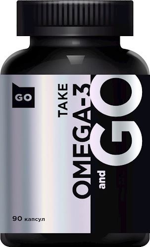Take and GO Omega-3 Омега 3 1000 мг. 90 капс.