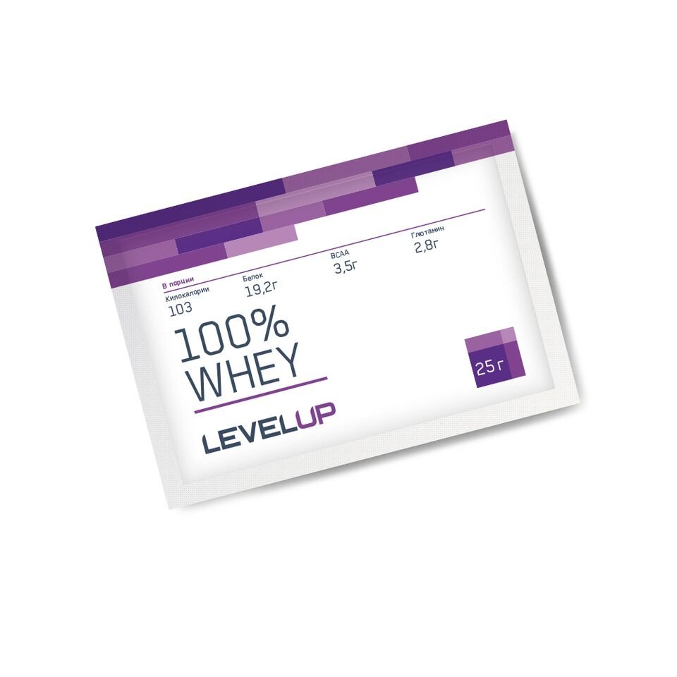 LevelUp 100% Whey Протеин 25гр. 1 пак.