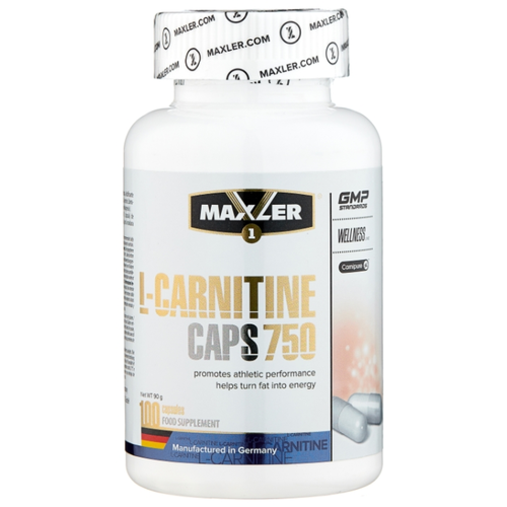 Maxler L-Carnitine Caps 750 мг Л-карнитин 100 капс.
