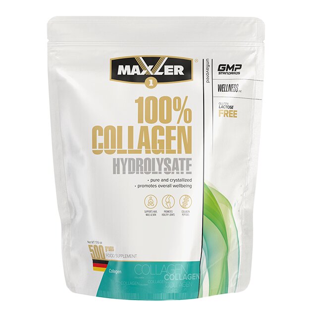 Maxler 100% Collagen hydrolysate Коллаген 500 гр. 